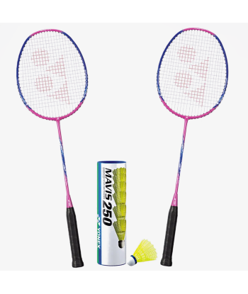 Yonex Nanoflare 001 Clear (Pink) Combo Set (250) solde