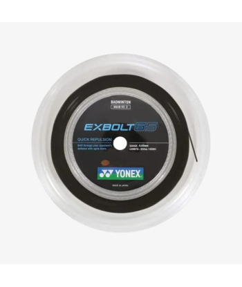 Yonex Exbolt 65 200m Badminton String (Black) à prix réduit toute l'année