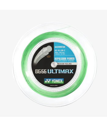 Yonex BG 66 Ultimax 200m Badminton String (Pastel Green) ouvre sa boutique