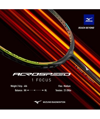 Mizuno Acrospeed 1 Focus (Black) Economisez 