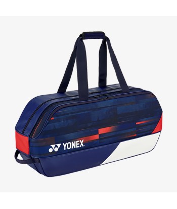 Yonex BAG31PALDWNR (White / Navy / Red) 6pk Limited Pro Tournament Badminton Tennis Racket Bag est présent 