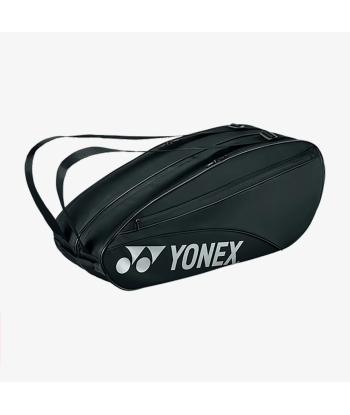 Yonex BAG42326BK (Black) 6pk Team Badminton Tennis Racket Bag à prix réduit toute l'année