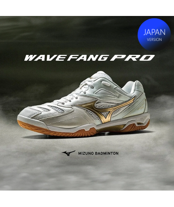 Mizuno Wave Fang Pro (White/Gold)-PRE-ORDER ouvre sa boutique