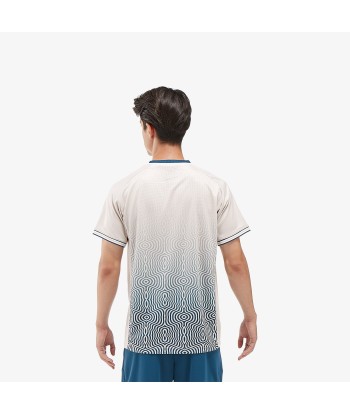 Yonex Men's Crew Neck Tournament Shirt 10567OM (Oatmeal) offre 