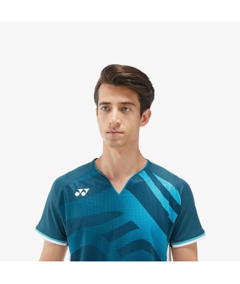 Yonex Men's Crew Neck Tournament Shirt 10566NSK (Night Sky) vente chaude votre 