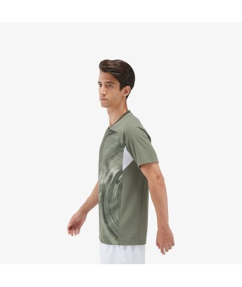 Yonex Men's Crew Neck Tournament Shirt 10568LOL (Light Olive) JUSQU'A -70%! 