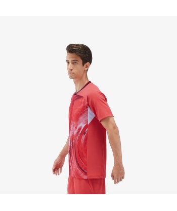 Yonex Men's Crew Neck Tournament Shirt 10568PR (Pearl Red) Toutes les collections ici