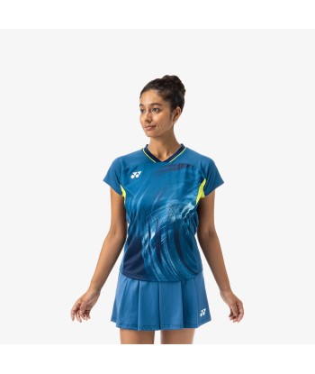 Yonex Women's Crew Neck Tournament Shirt 20769NSK (Night Sky) Faites des économies