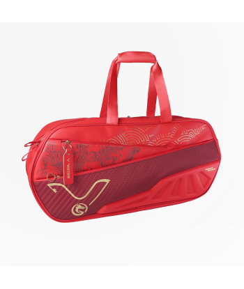 Victor Chinese New Year 6pk Tennis Badminton Racket Bag BR5616CNY (Red) Paris Déstockage Promo