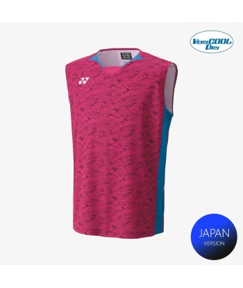 Yonex Men's Very Cool Dry Sleeveless Tournament Shirts 10614 (Grape) Le MVP de beaucoup