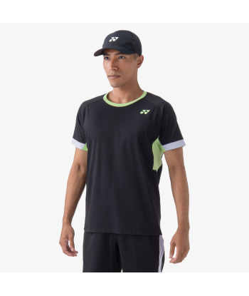 Yonex Men's Crew Neck Shirt 10563 (Black) 50% de réduction en Octobre 2024