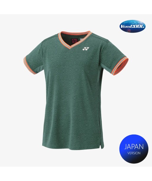 Yonex Women's Crew Neck Shirt 20758 (Olive) pas cher chine