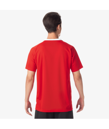 Yonex Men's Crew Neck Shirt 10602 (Sunset Red) Faites des économies