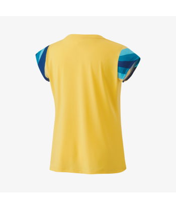 Yonex Women's Crew Neck Shirt 20754 (Soft Yellow) est présent 