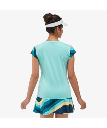 Yonex Women's Crew Neck Shirt 20754 (Cyan) prix pour 