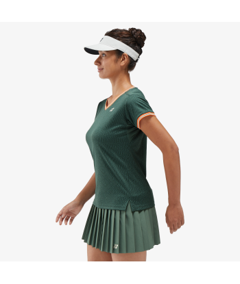 Yonex Women's Crew Neck Shirt 20758 (Olive) pas cher chine