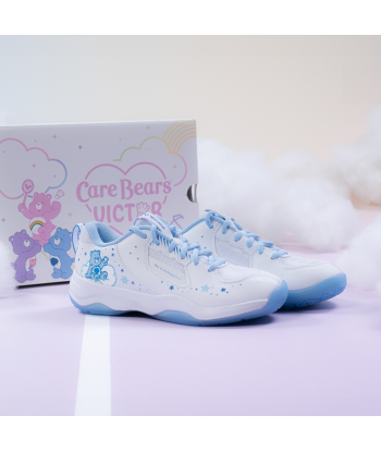 Victor x Care Bears Court Shoes A-CBC AM (White/Blue) plus qu'un jeu 