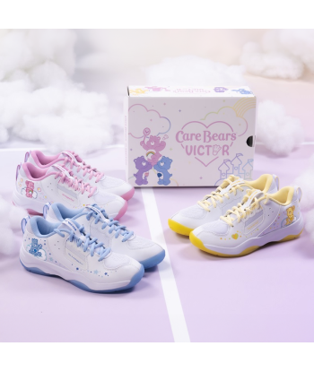 Victor x Care Bears Court Shoes A-CBC AM (White/Blue) plus qu'un jeu 