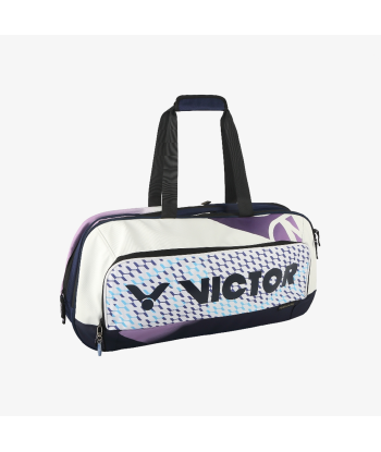 Victor Badminton Tennis Racket Bag BR9613 AJ (Bright White/Dark Purple) Amélioration de cerveau avec