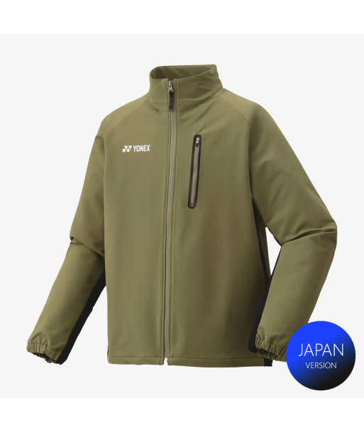 Yonex Men's Warm-Up Jacket 50148 (Light Olive) en ligne des produits 