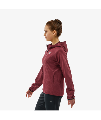 Yonex Women's Knitted Warm-Up Hoodie 58112 (Dark Wine) vous aussi creer 