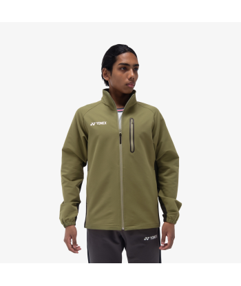 Yonex Men's Warm-Up Jacket 50148 (Light Olive) en ligne des produits 