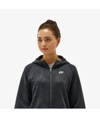 Yonex Women's Knitted Warm-Up Hoodie 58112 (Black) Dans la société mordern