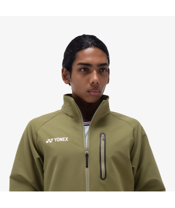 Yonex Men's Warm-Up Jacket 50148 (Light Olive) en ligne des produits 