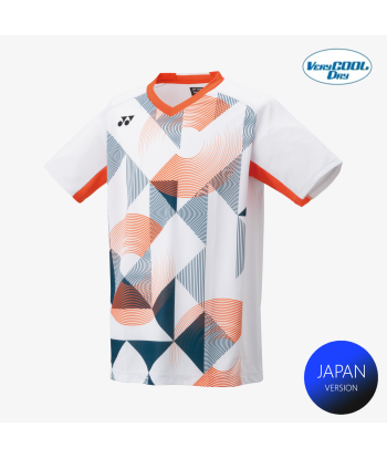 Yonex Men's Game Shirts 10576 (White) de France