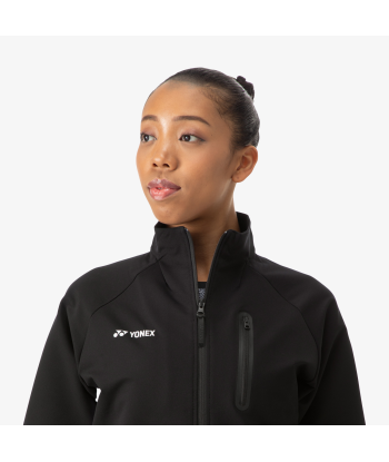 Yonex Women's Warm-Up Jacket 57083 (Black) est présent 