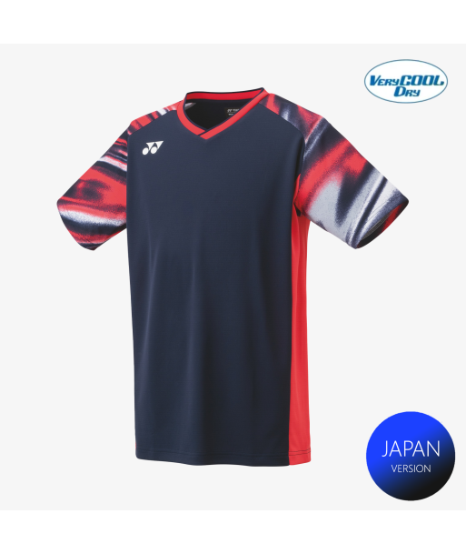 Yonex Men's Game Shirts 10577 (Navy Blue) Les magasins à Paris et en Île-de-France