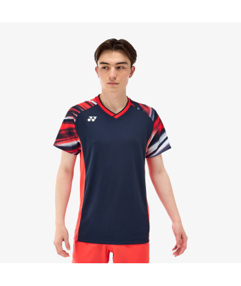 Yonex Men's Game Shirts 10577 (Navy Blue) Les magasins à Paris et en Île-de-France