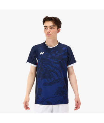 Yonex Men's Game Shirts 10593 (Navy Blue) pas cher