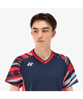 Yonex Men's Game Shirts 10577 (Navy Blue) Les magasins à Paris et en Île-de-France