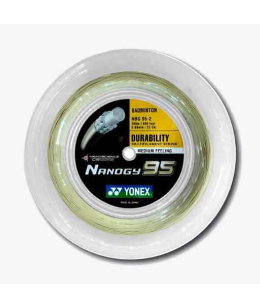 Yonex Nanogy 95 200m Badminton String (Cosmic Gold) prix pour 