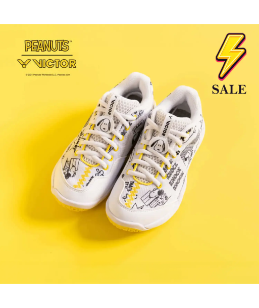 Victor x Peanuts Junior Shoe SNJR-A (Cream White) du meilleur 