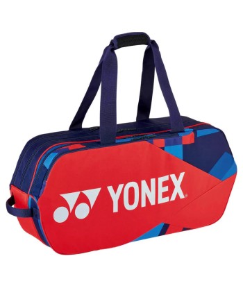 Yonex BAG92231WSC (Scarlet) 6pk Pro Tournament Badminton Tennis Racket Bag destockage