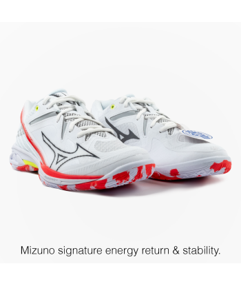 Mizuno Wave Claw 3 (White) livraison et retour toujours gratuits