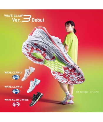 Mizuno Wave Claw 3 (White) livraison et retour toujours gratuits