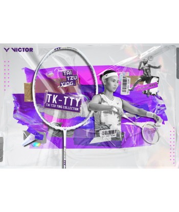 Victor Thruster TTY A Tai Tzu Ying Edition (White) TK-TTY A livraison gratuite