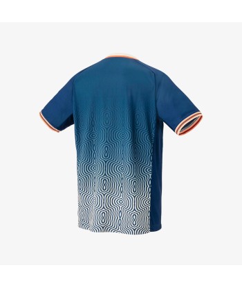 Yonex Men's Crew Neck Tournament Shirt 10567NSK (Night Sky) en ligne des produits 