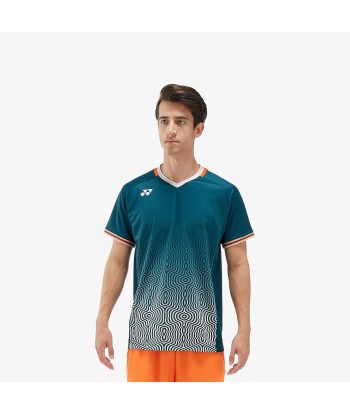 Yonex Men's Crew Neck Tournament Shirt 10567NSK (Night Sky) en ligne des produits 