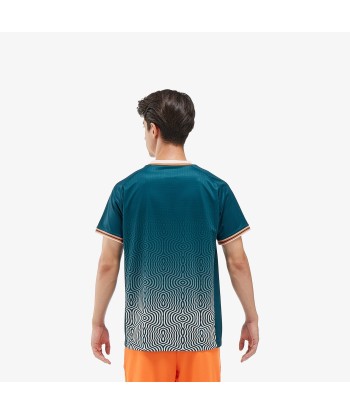 Yonex Men's Crew Neck Tournament Shirt 10567NSK (Night Sky) en ligne des produits 