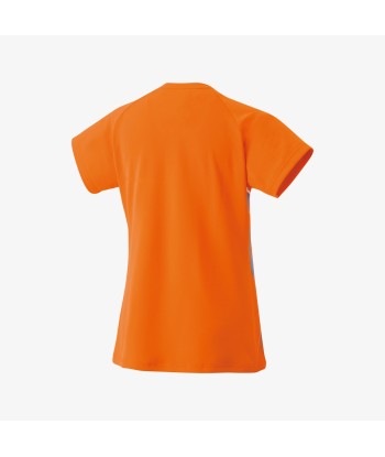 Yonex Women's Crew Neck Tournament Shirt 20771BOR (Bright Orange) paiement sécurisé