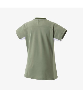 Yonex Women's Crew Neck Tournament Shirt 20769LOL (Light Olive) destockage