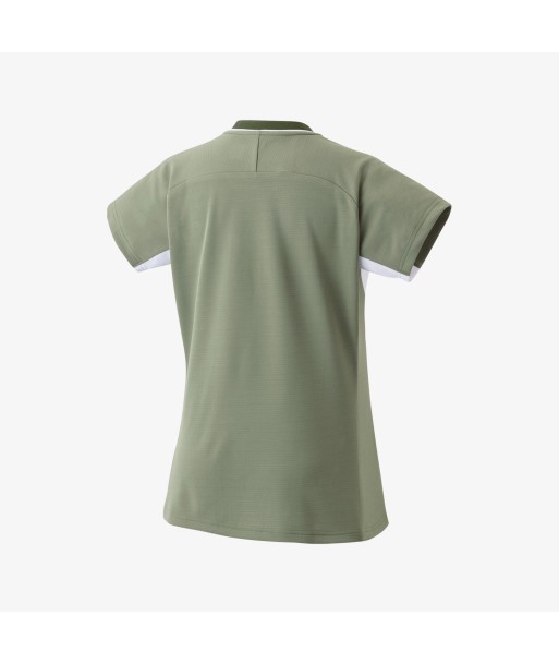 Yonex Women's Crew Neck Tournament Shirt 20769LOL (Light Olive) destockage