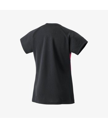 Yonex Women's Crew Neck Tournament Shirt 20771BK (Black) Economisez 