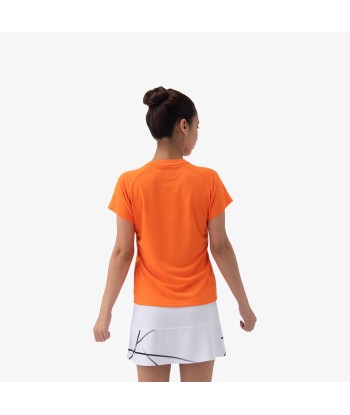 Yonex Women's Crew Neck Tournament Shirt 20771BOR (Bright Orange) paiement sécurisé