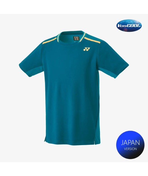 Yonex Men's Crew Neck Shirts 10559 (Blue Green) en linge