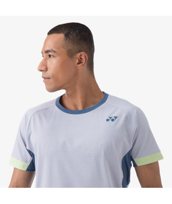 Yonex Men's Crew Neck Shirt 10563 (Mist Blue) À commander